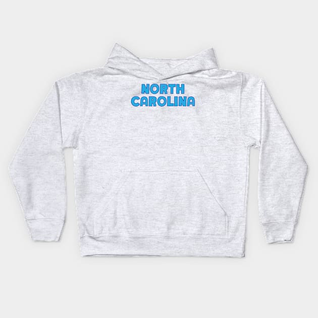 North Carolina Kids Hoodie by greenoriginals